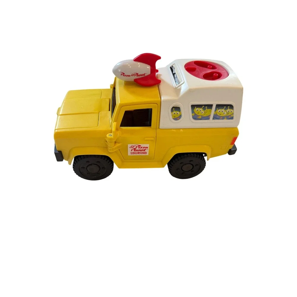 Disney Pixar Toy Story Pizza Planet Delivery Truck Mattel 2011 Yellow X4086‎